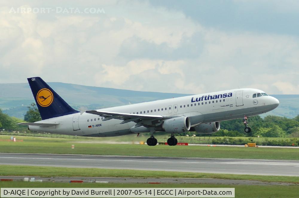 D-AIQE, 1991 Airbus A320-211 C/N 0209, Lufthansa - Taking off