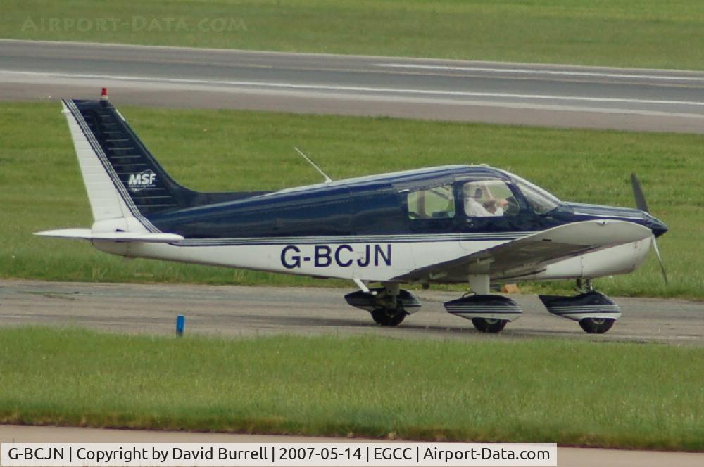 G-BCJN, 1974 Piper PA-28-140 Cherokee Cruiser C/N 28-7425350, Piper - Taxiing