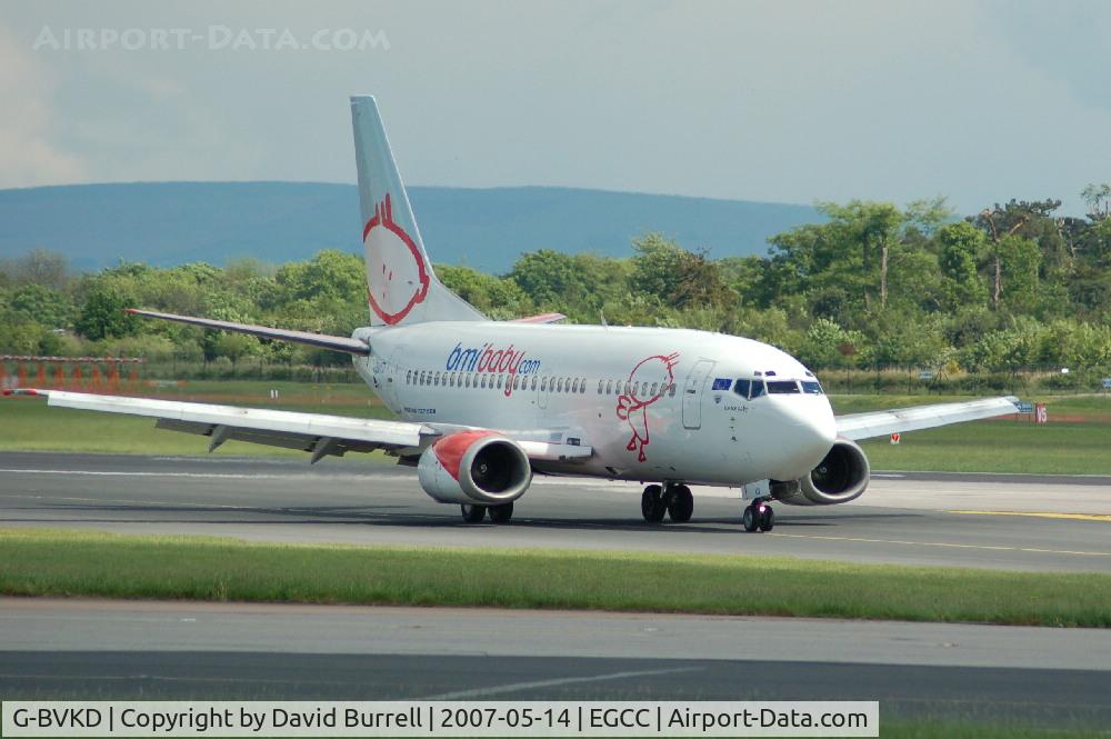 G-BVKD, 1992 Boeing 737-59D C/N 26421, BMI baby - Taxiing