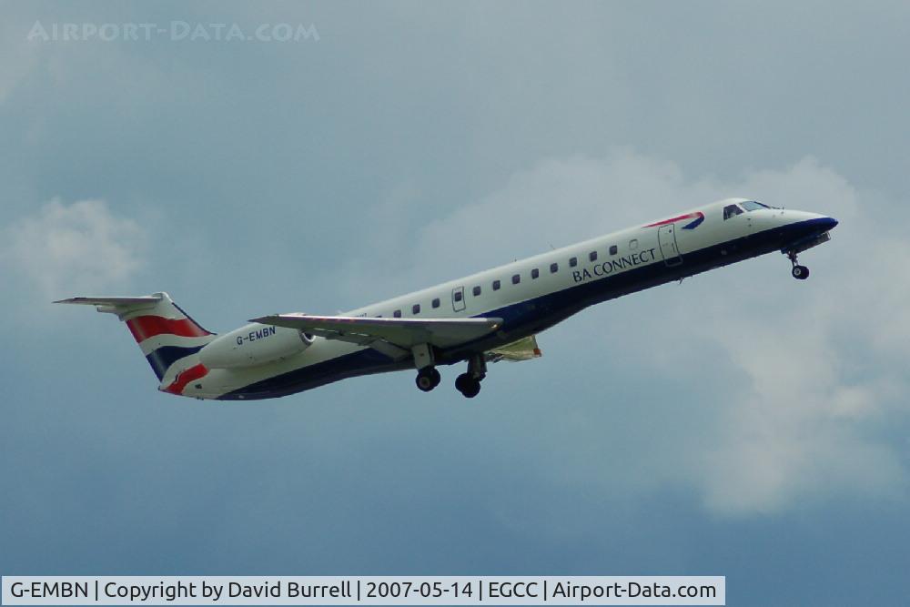 G-EMBN, 2000 Embraer EMB-145EP (ERJ-145EP) C/N 145201, British Airways - Taking off