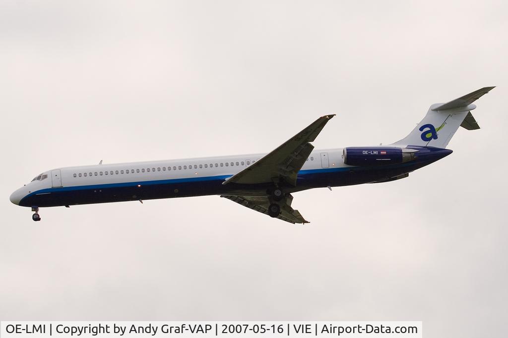OE-LMI, 1988 McDonnell Douglas MD-83 (DC-9-83) C/N 49823, Air Plus MD80