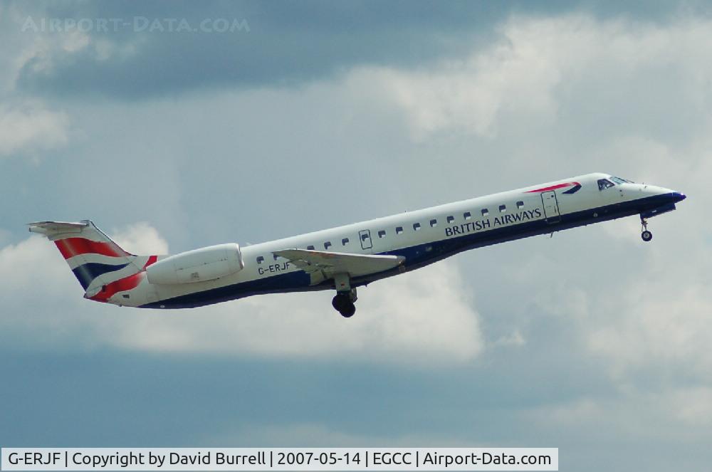 G-ERJF, 2000 Embraer EMB-145EP (ERJ-145EP) C/N 145325, British Airways - Taking off