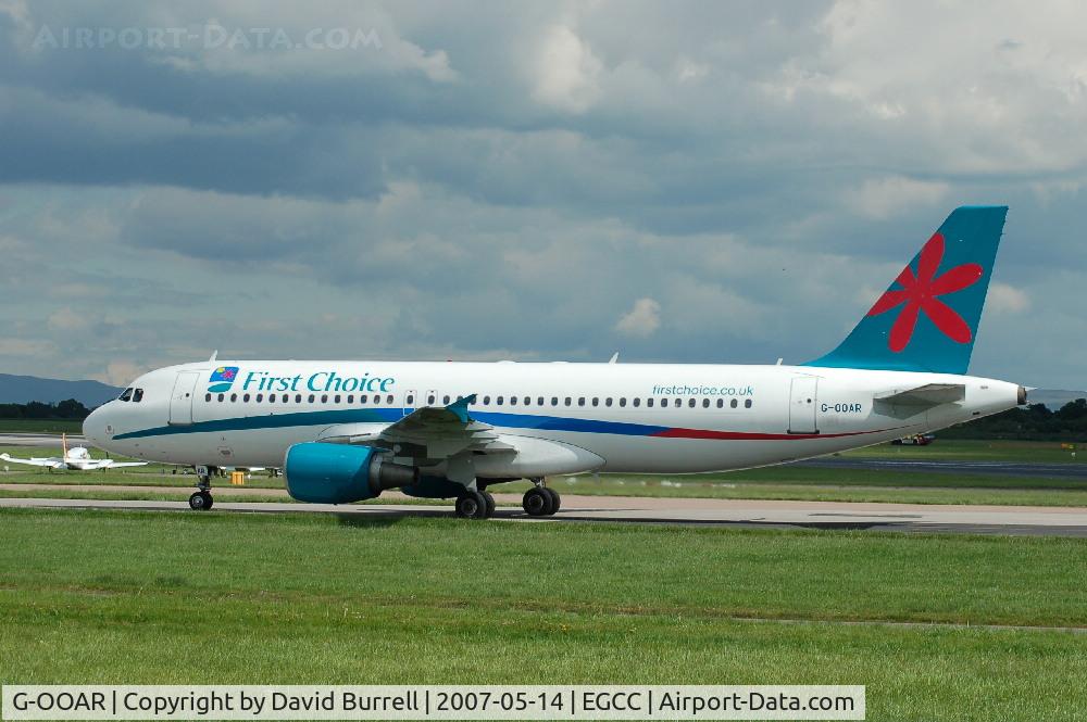 G-OOAR, 2000 Airbus A320-214 C/N 1320, First Choice - Taxiing