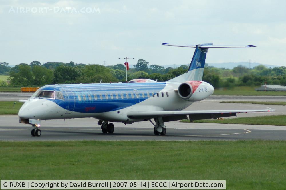 G-RJXB, 1999 Embraer EMB-145EP (ERJ-145EP) C/N 145142, BMI - Taxiing