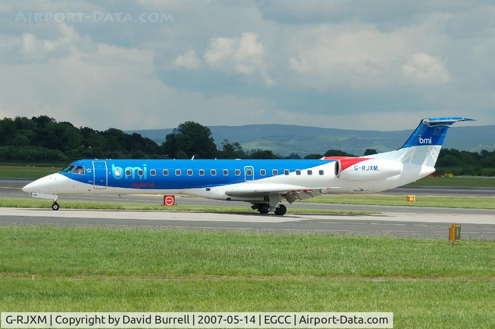 G-RJXM, 2000 Embraer ERJ-145MP (EMB-145MP) C/N 145216, BMI - Taxiing
