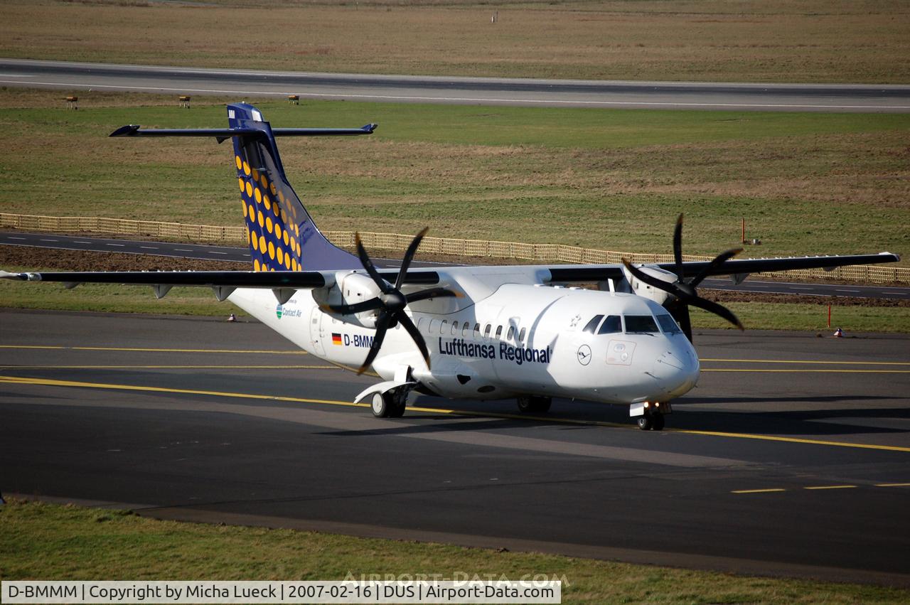 D-BMMM, 1997 ATR 42-500 C/N 546, Taxiing to the runway