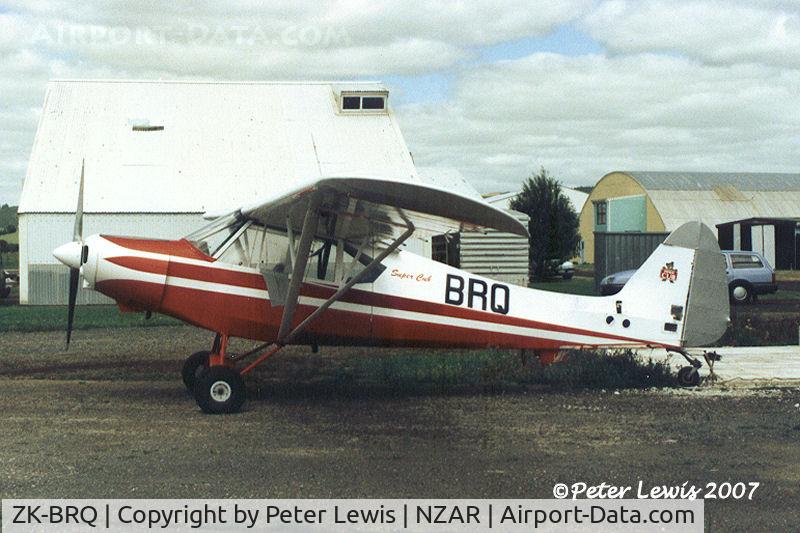 ZK-BRQ, Piper PA-18A-150 Super Cub C/N 18-5571, under repair