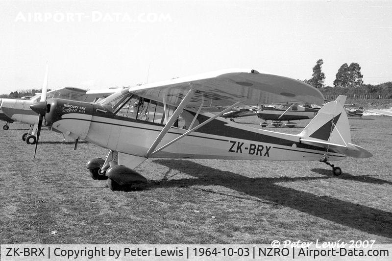 ZK-BRX, Piper PA-18A-150 Super Cub C/N 18-5686, 3-seater Cub