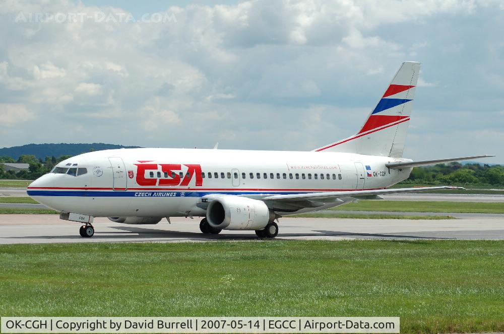 OK-CGH, 1997 Boeing 737-55S C/N 28469, Czech Airlines - Taxiing