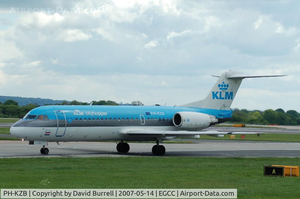 PH-KZB, 1996 Fokker 70 (F-28-070) C/N 11562, KLM - Taxiing