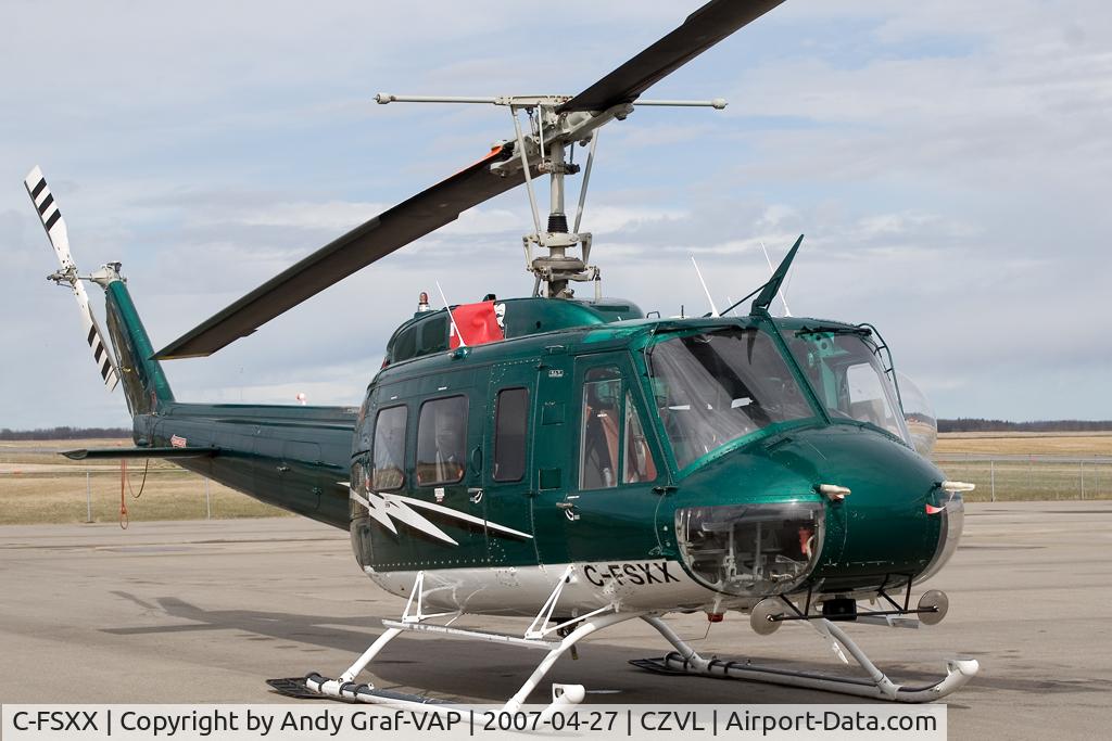 C-FSXX, 1974 Bell 205A-1 C/N 30172, Heliqwest Bell 205