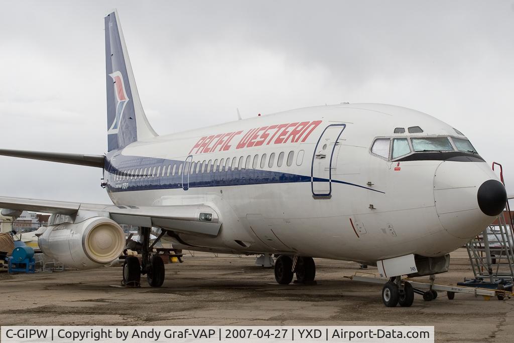 C-GIPW, 1979 Boeing 737-275 C/N 21712, Pacific West B737-200