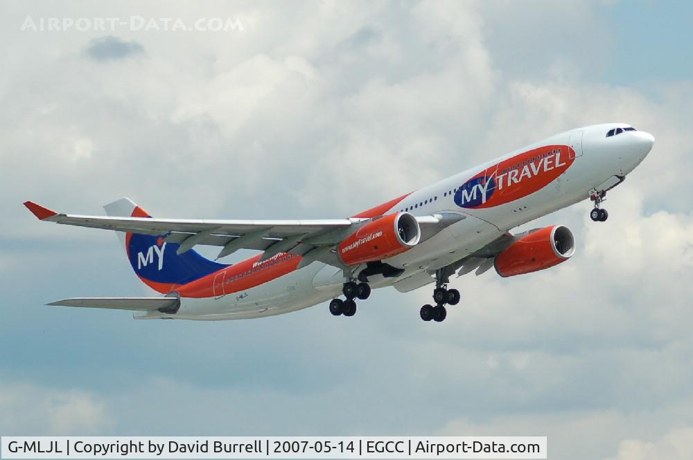 G-MLJL, 1999 Airbus A330-243 C/N 254, My Travel - Taking off