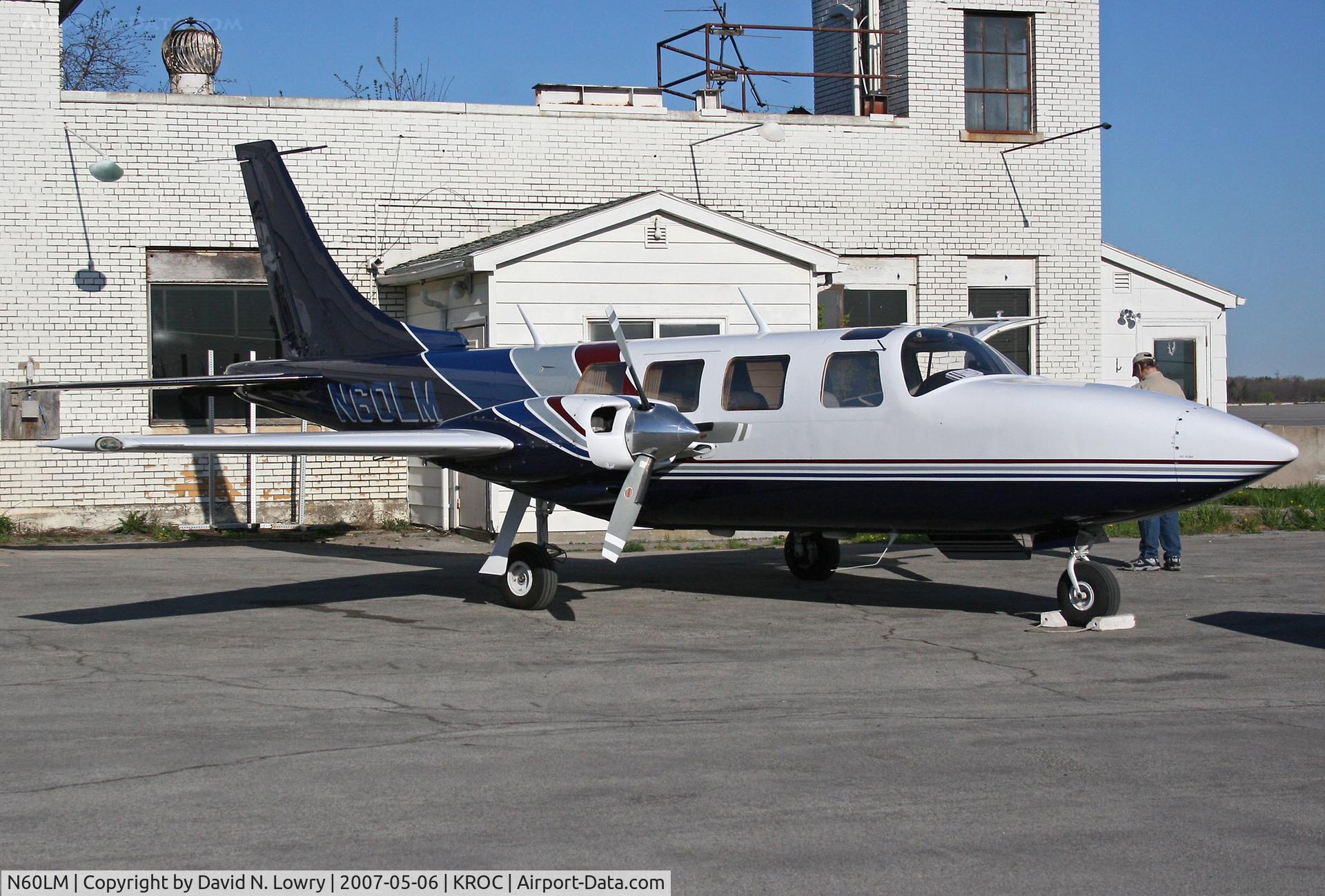 N60LM, 1979 Piper Aerostar 601P C/N 61P06197963280, N60LM at KROC.
