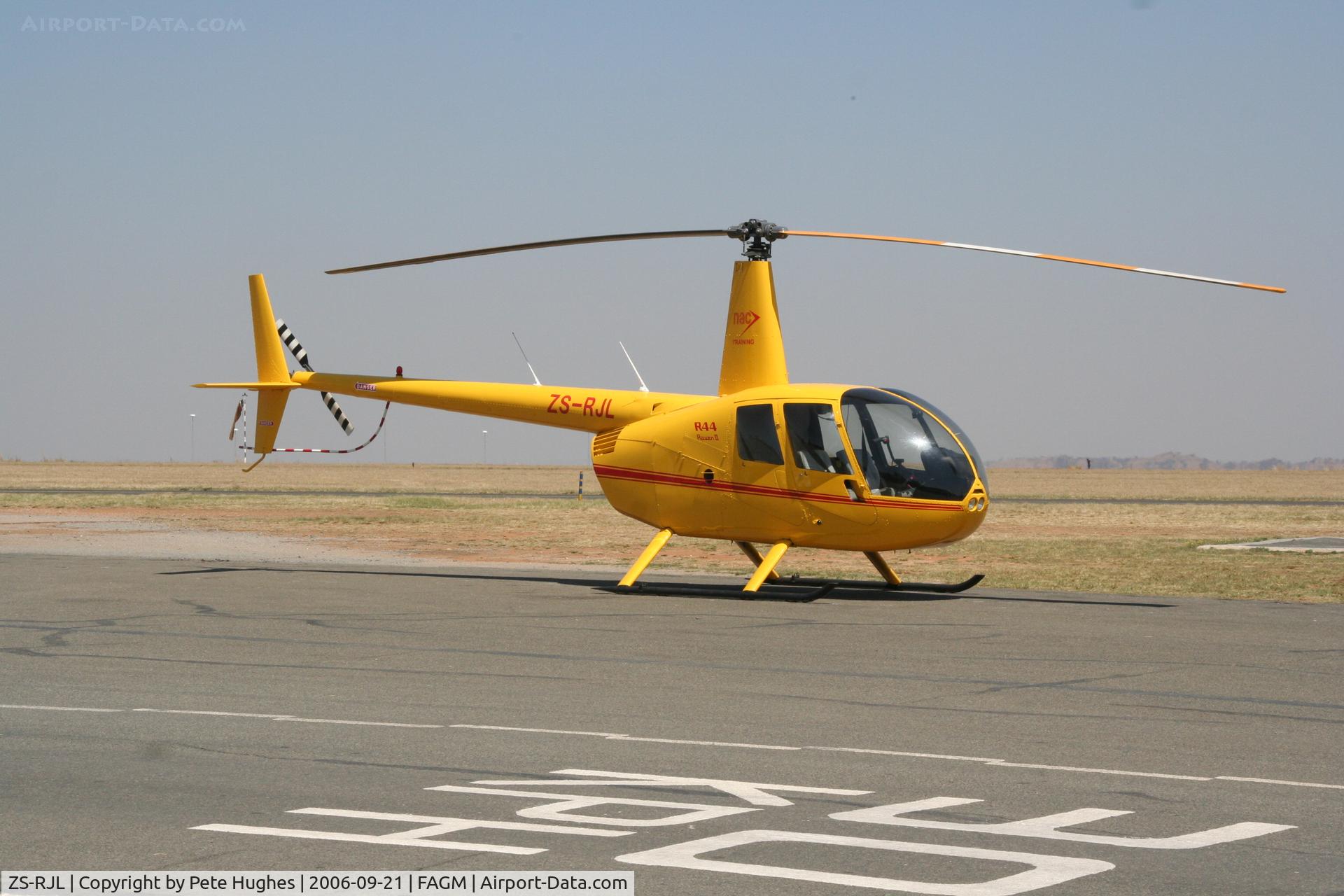 ZS-RJL, Robinson R44 Raven II C/N 10616, Robinson R44 at Rand, South Africa
