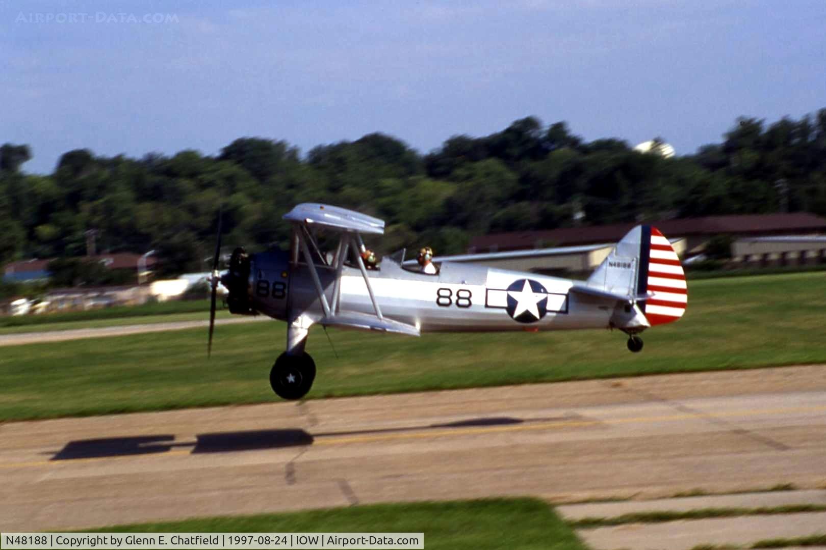 N48188, 1940 Boeing A75N1(PT17) C/N 75-951, N2S-1 at fly in breakfast