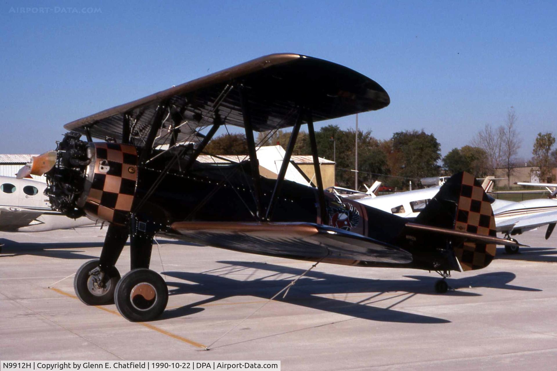 N9912H, 1943 Boeing N2S-3 Kaydet (B75N1) C/N 75-7213, N2S-3 07609