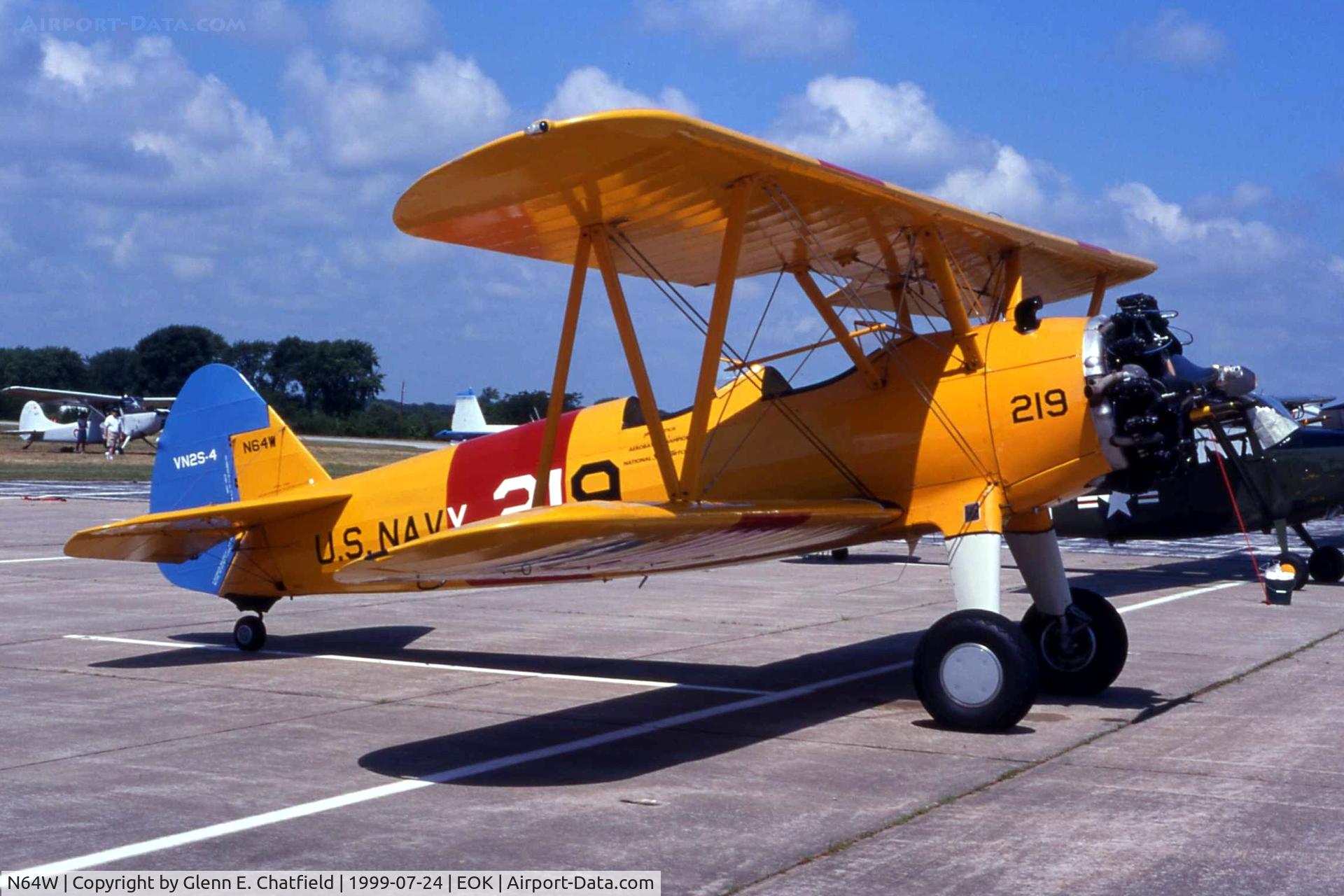 N64W, 1942 Boeing B75N1 C/N 75-3467, N2S-4 30030