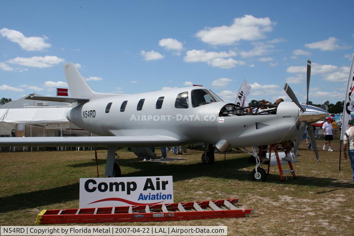 N54RD, 2007 Comp Air CA 12 C/N 701A4412, Comp Air 12