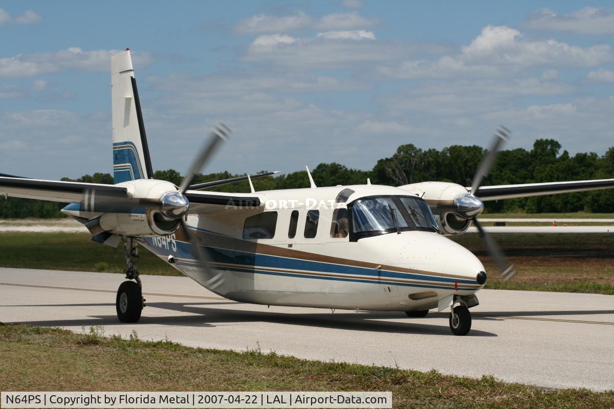 N64PS, 1981 Gulfstream 690C Jetprop 840 C/N 11702, AC690