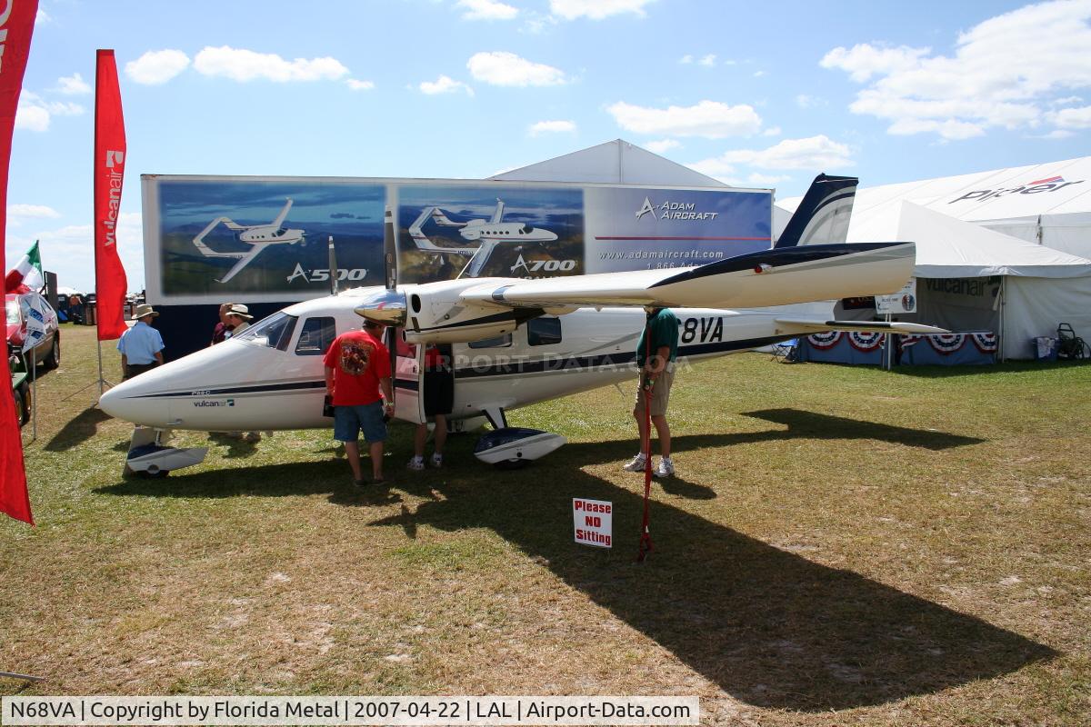 N68VA, 2007 Vulcanair P-68C C/N 440/C, P68C