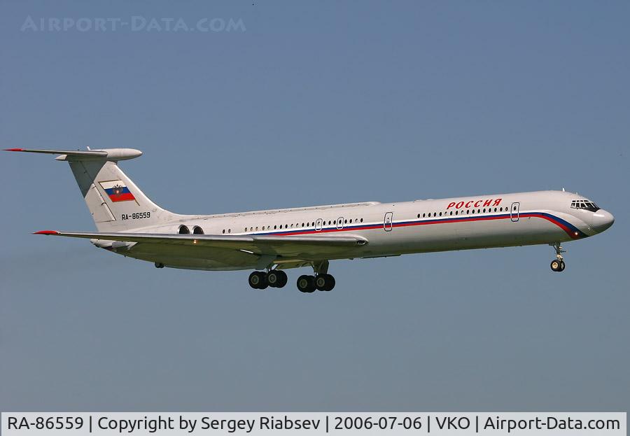 RA-86559, 1992 Ilyushin Il-62M C/N 2153258, Russia State Transport Company