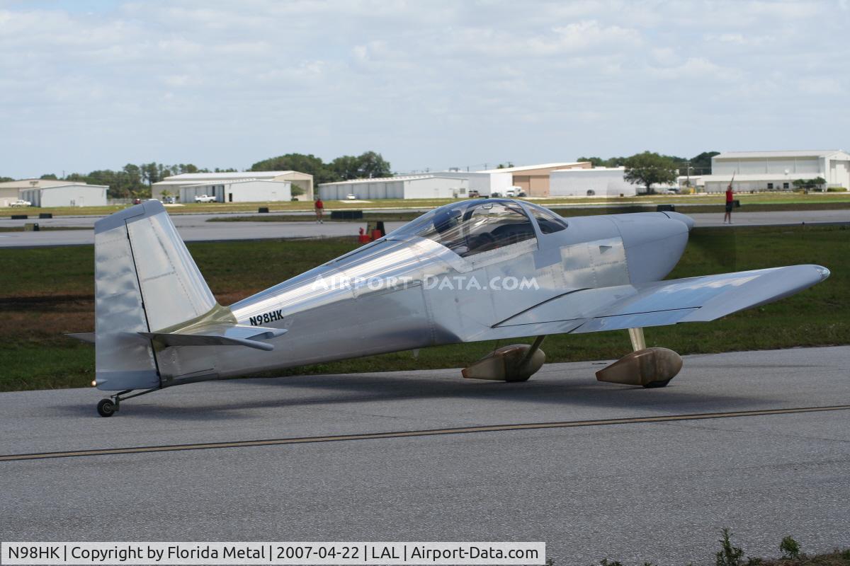 N98HK, 2005 Vans RV-7 C/N 70397, RV-7