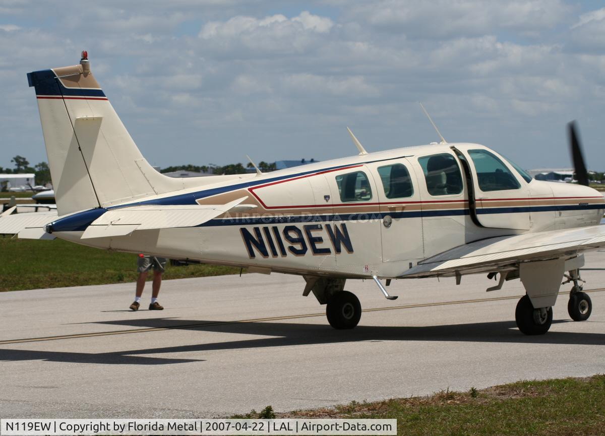 N119EW, 1981 Beech A36 Bonanza 36 C/N E-1863, A36