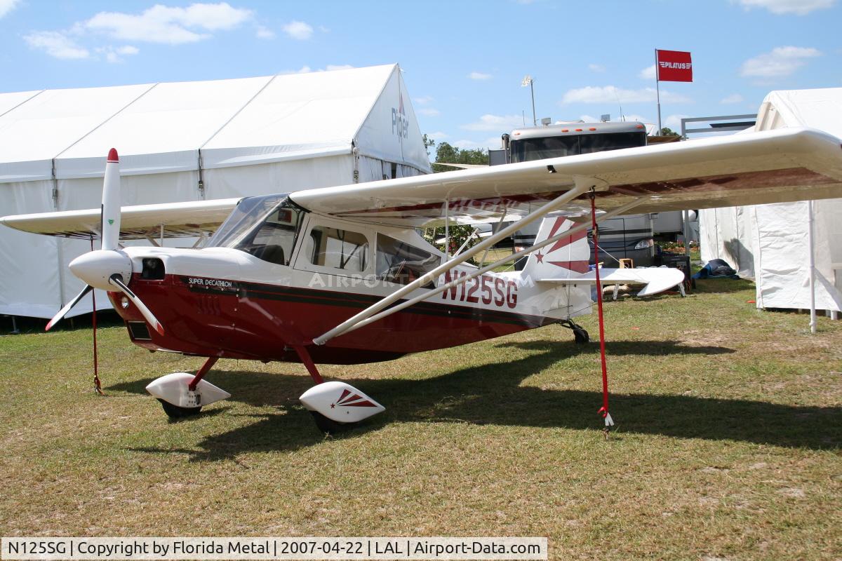 N125SG, 2004 American Champion 8KCAB Super Decathlon C/N 966-2004, 8KCAB