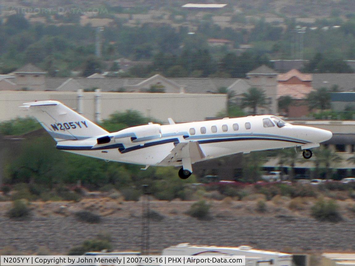 N205YY, 2004 Cessna 525A CitationJet CJ2 C/N 525A0205, 25R departure