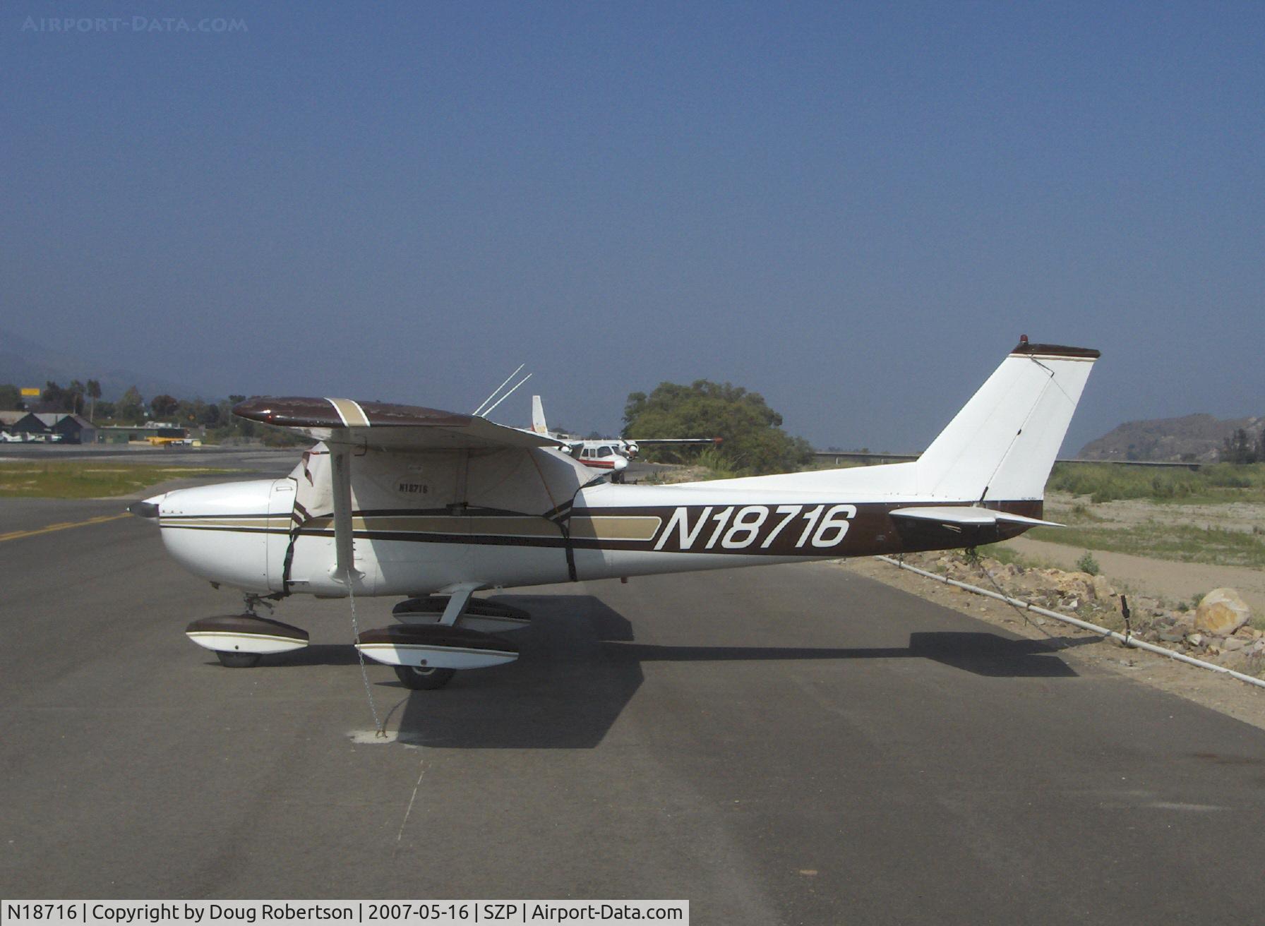 N18716, 1972 Cessna 150L C/N 15074056, 1972 Cessna 150L, Continental O-200 100 Hp