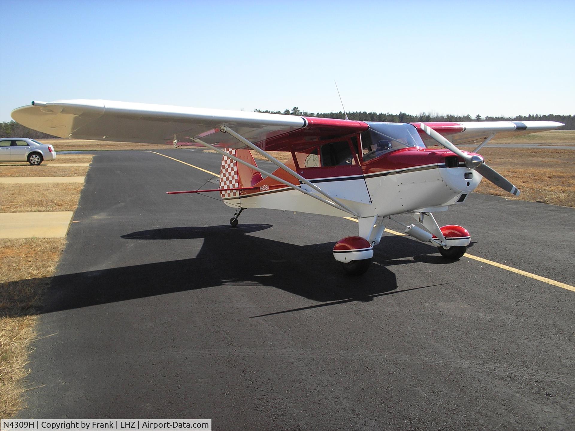 N4309H, 1948 Piper PA-15 Vagabond C/N 15-94, Sitting on the ramp