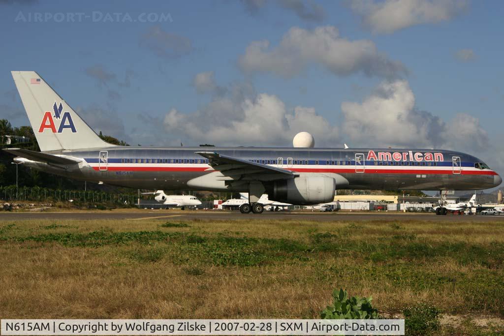N615AM, 1989 Boeing 757-223 C/N 24491, visitor