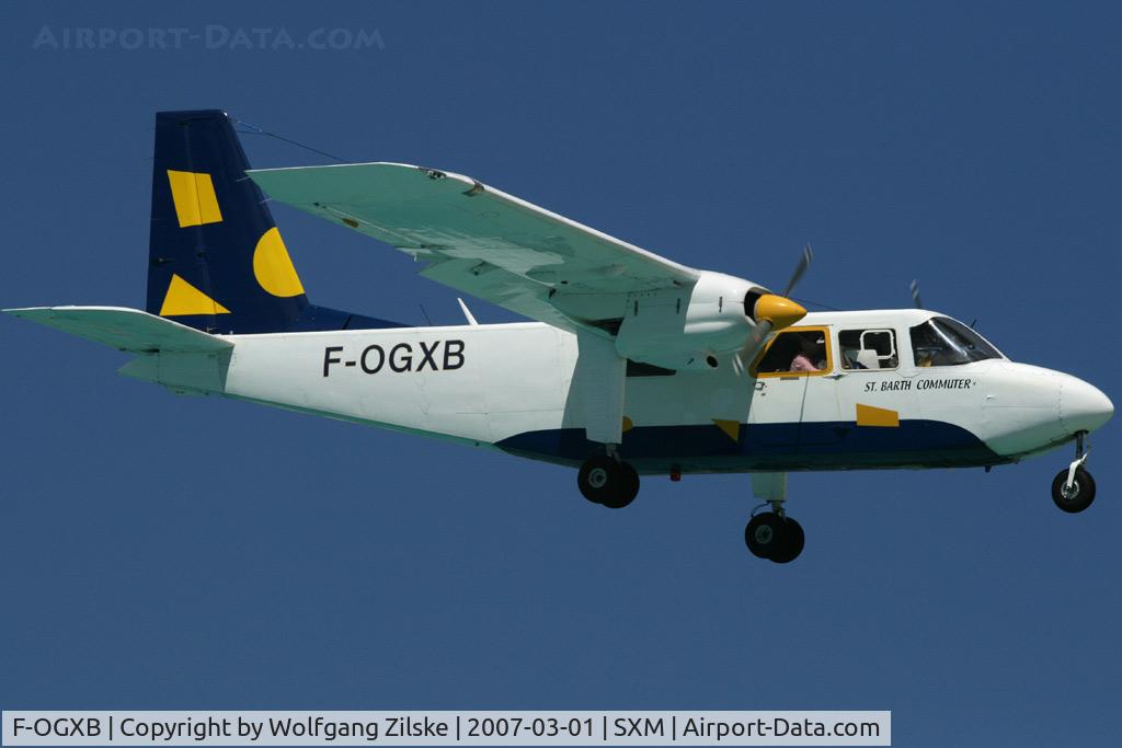 F-OGXB, 1972 Britten-Norman BN-2A-2 Islander C/N 303, visitor