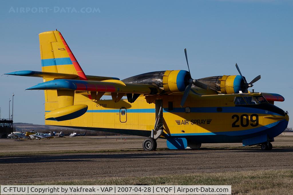 C-FTUU, 1969 Canadair CL-215-I (CL-215-1A10) C/N 1011, Canadair CL215 Air Spray