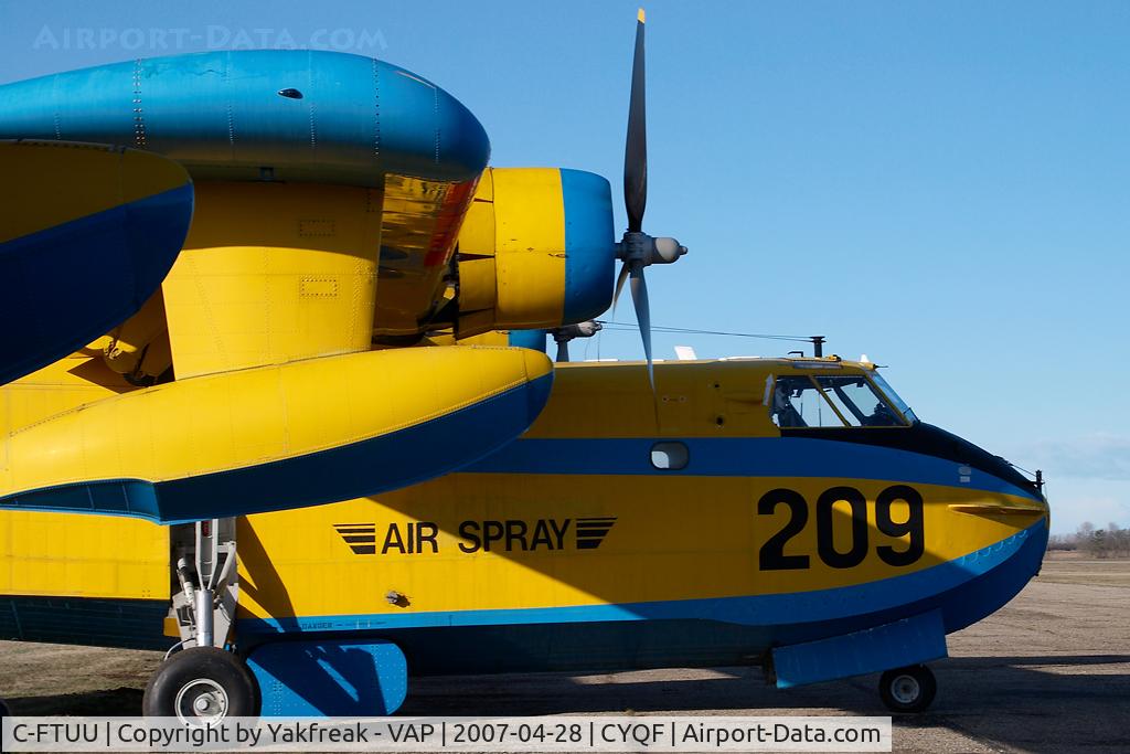 C-FTUU, 1969 Canadair CL-215-I (CL-215-1A10) C/N 1011, Canadair CL215 Air Spray