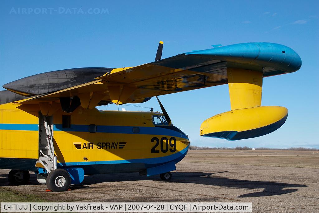 C-FTUU, 1969 Canadair CL-215-I (CL-215-1A10) C/N 1011, Canadair CL215 Air Spray