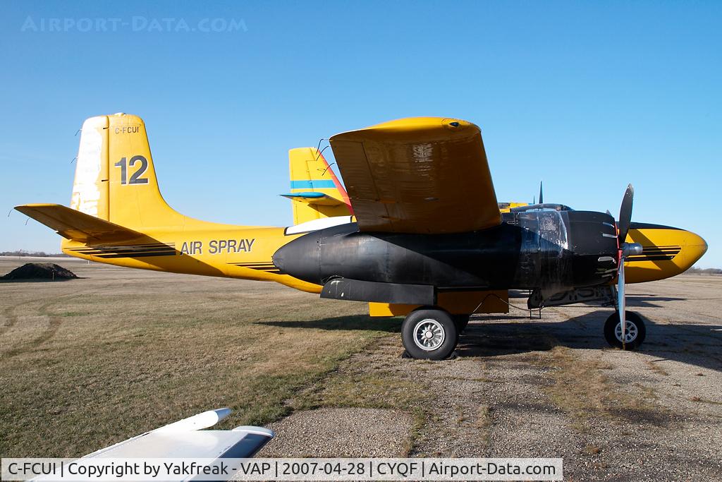 C-FCUI, 1944 Douglas B-26C Invader C/N 28803, Douglas A26 Air Spray