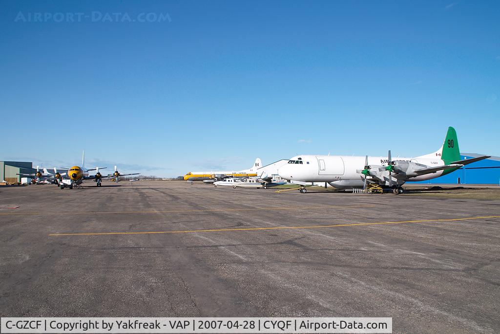 C-GZCF, 1960 Lockheed L-188C(F)  Electra C/N 1091, Air Spray Lockheed Electra