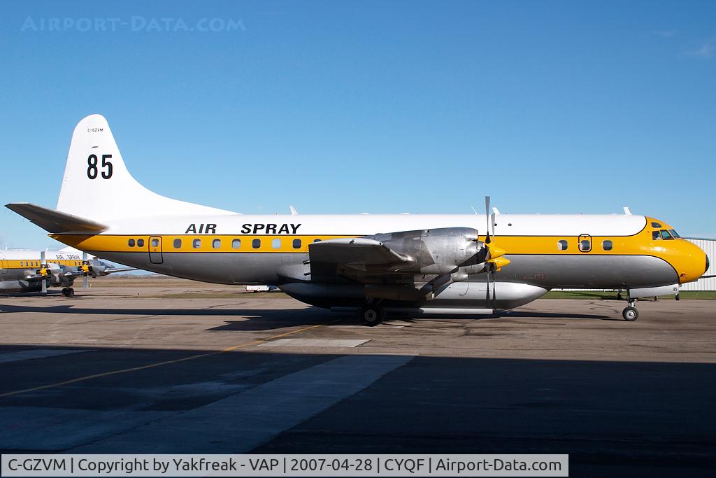 C-GZVM, 1959 Lockheed L-188A Electra C/N 1036, Air Spray Lockheed Electra
