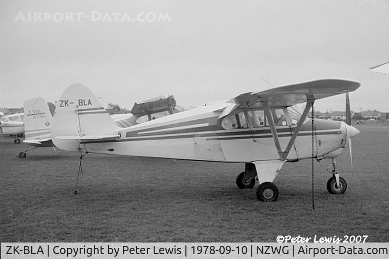 ZK-BLA, Piper PA-22-150 C/N 22-3347, Tripacer