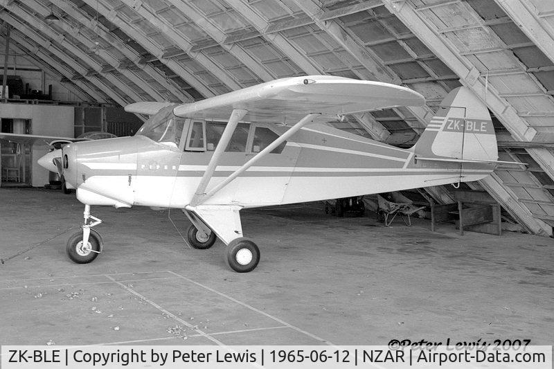 ZK-BLE, Piper PA-22-150 Tri-Pacer C/N 22-4512, Tripacer