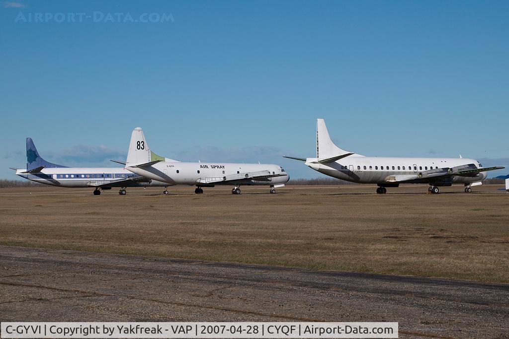 C-GYVI, 1958 Lockheed L-188C(F) Electra C/N 1112, Air Spray Lockheed Electra