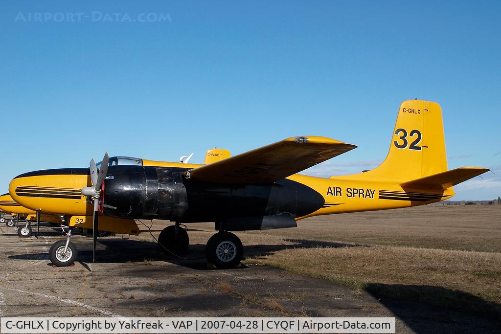 C-GHLX, 1944 Douglas A-26C Invader C/N 29227, Air Spray Douglas A26