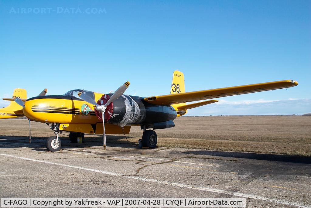 C-FAGO, 1944 Douglas A-26C Invader C/N 28715, Air Spray Douglas A26