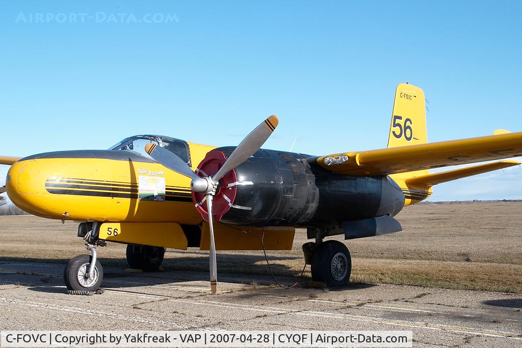 C-FOVC, 1944 Douglas RB-26C Invader C/N 28776, Air Spray Douglas A26