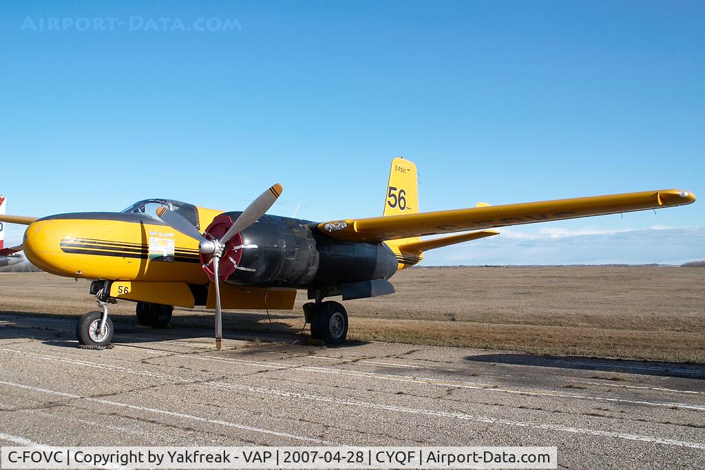 C-FOVC, 1944 Douglas RB-26C Invader C/N 28776, Air Spray Douglas A26