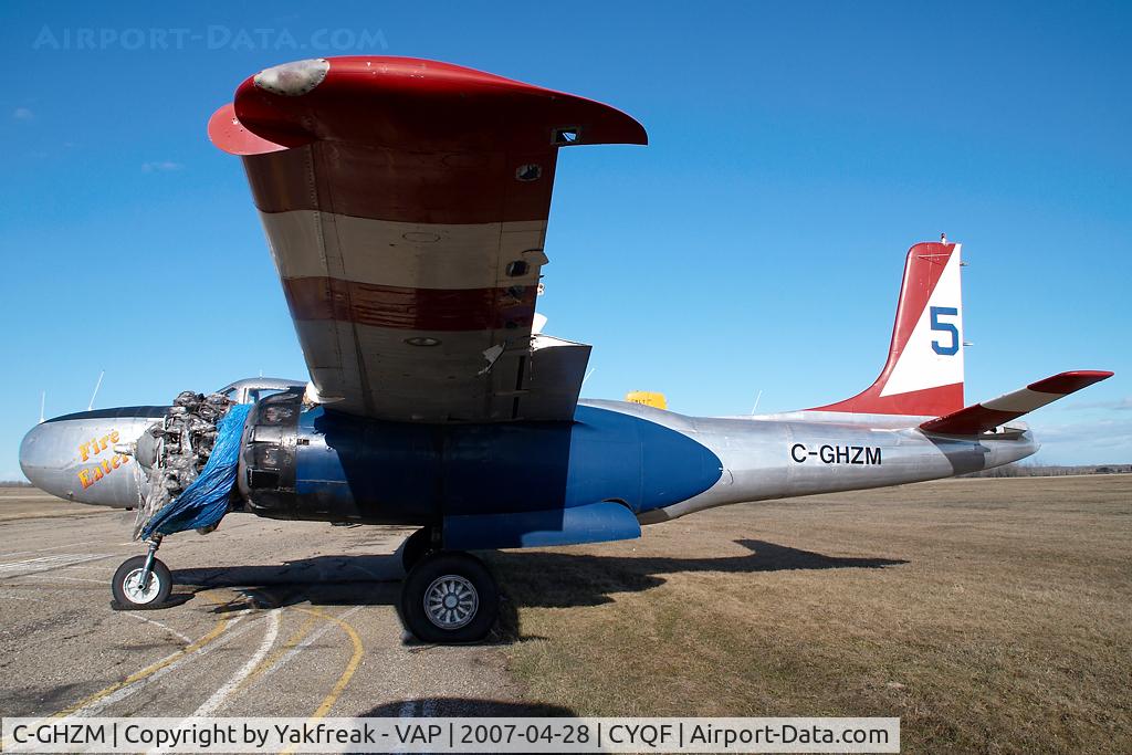 C-GHZM, 1944 Douglas A-26B Invader C/N 27400, Air Spray Douglas A26