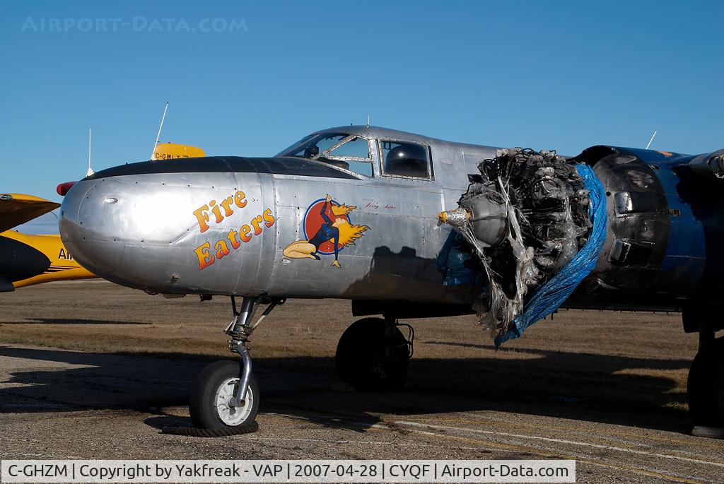 C-GHZM, 1944 Douglas A-26B Invader C/N 27400, Air Spray Douglas A26
