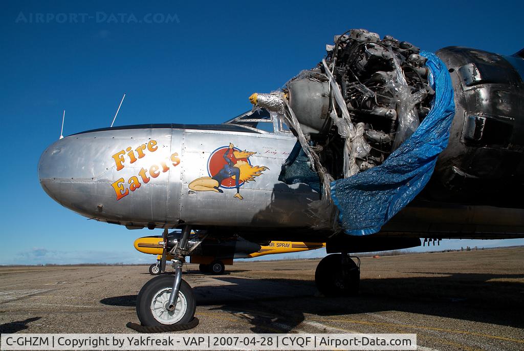 C-GHZM, 1944 Douglas A-26B Invader C/N 27400, Air Spray Douglas A26